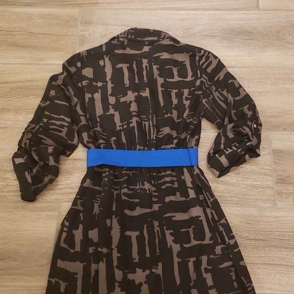 Classy Black & Grey Dress - Picture 7 of 8